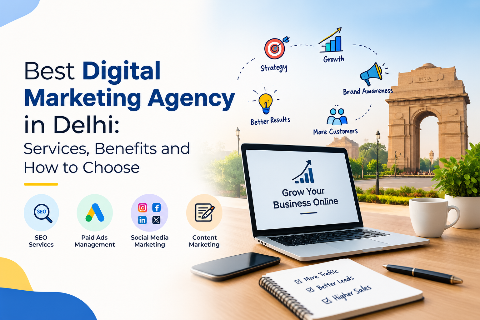 Best Digital Marketing Agency in Delhi: Services, Benefits and How to Choose